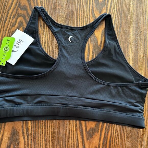 Zyia Active Black Classic Mesh Bra RC XXXL 3X NWT - Picture 8 of 14